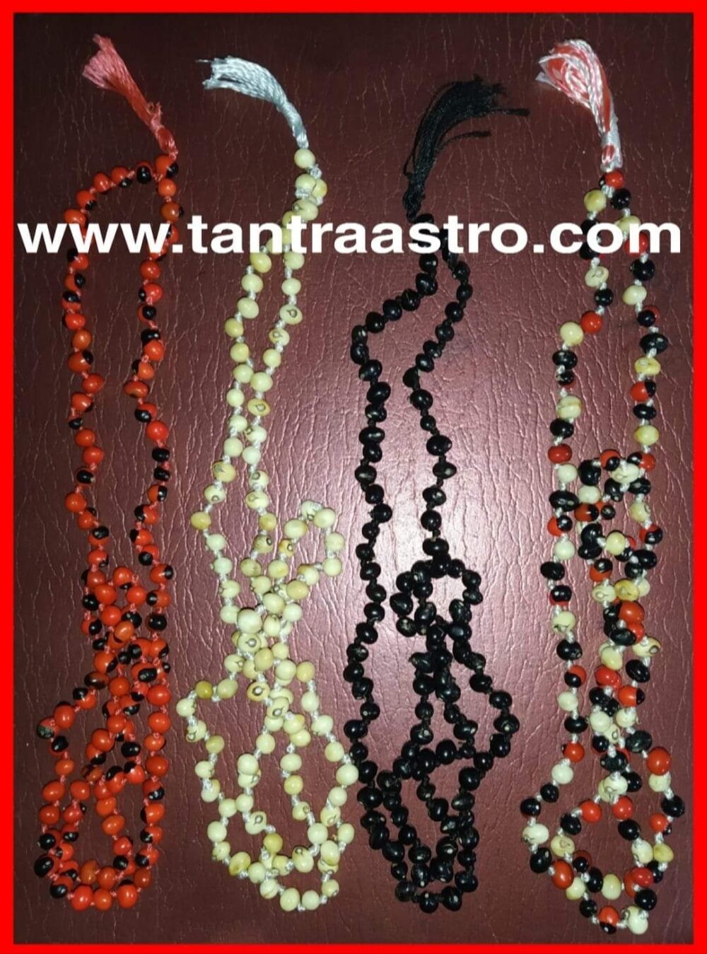 BLACK GUNJA MALA 100% Original Gunja seeds - Image 2