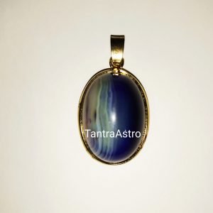Blue Sulemani Hakik Pendant सुलेमानी हकीक 50 Carat