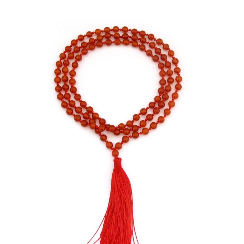 Red Agate Rosary (लाल हकीक माला) - Image 2