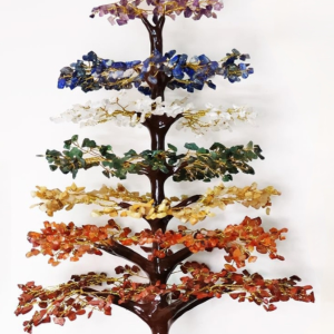 seven chakara stone tree